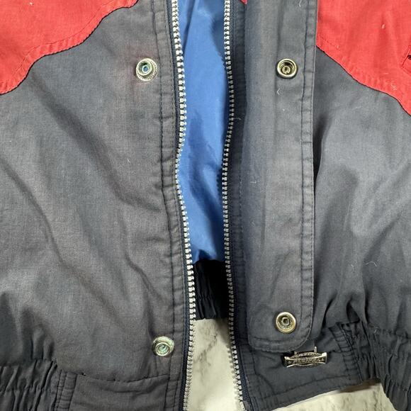 VTG 90s Campri Jacket Mens XL Puffer Action Ski Wear Snow Snowboard Bomber Coat - Picture 6 of 11